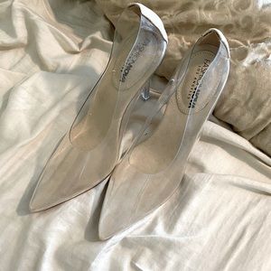 Fashion Nova Clear Heels
